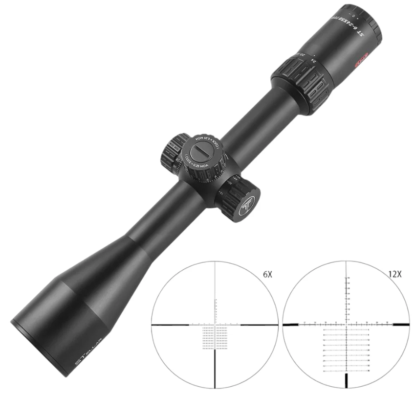 Mira Telescópica Stellar 6-24x50 FFP